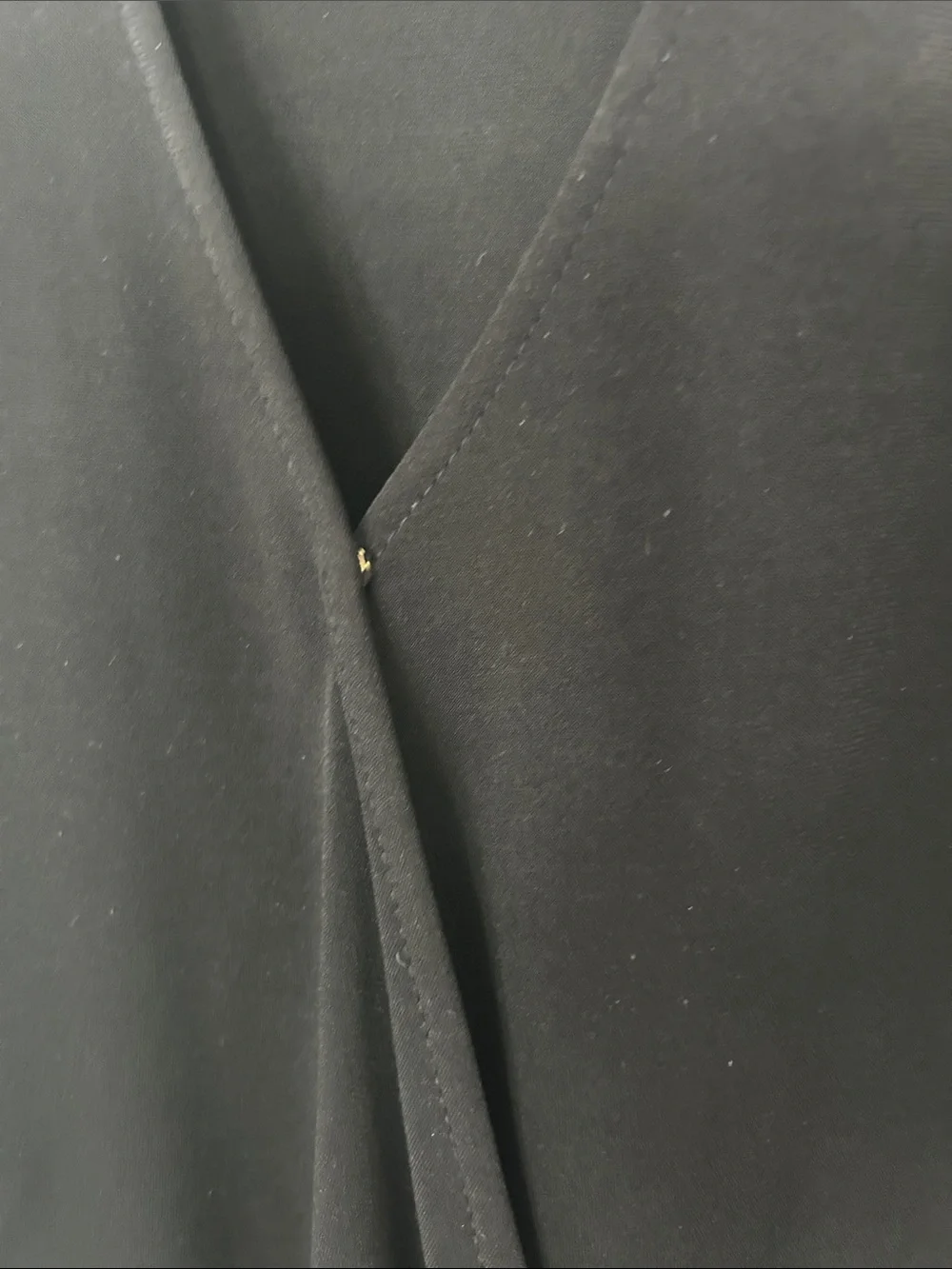 Michael Kors Black Wrap Dress with Side Tie Detail